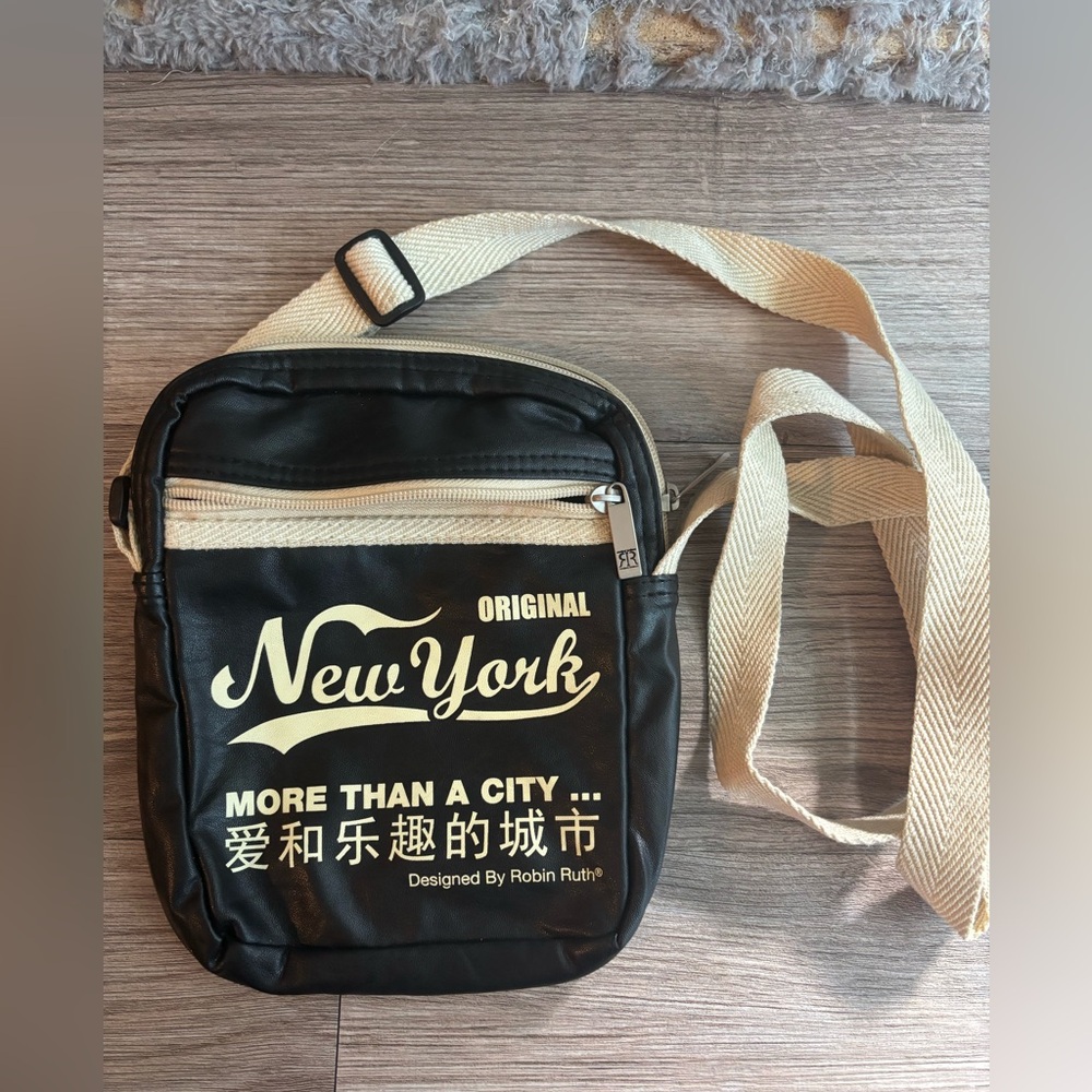 Robin Ruth New York Black Crossbody Bag